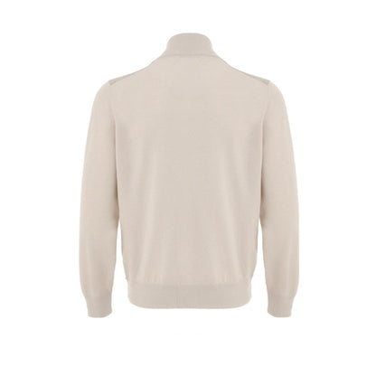 Beige Wool Jackets And Coat