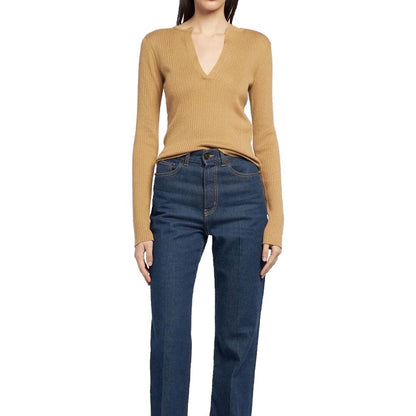 Brown Cashmere Sweatshirt