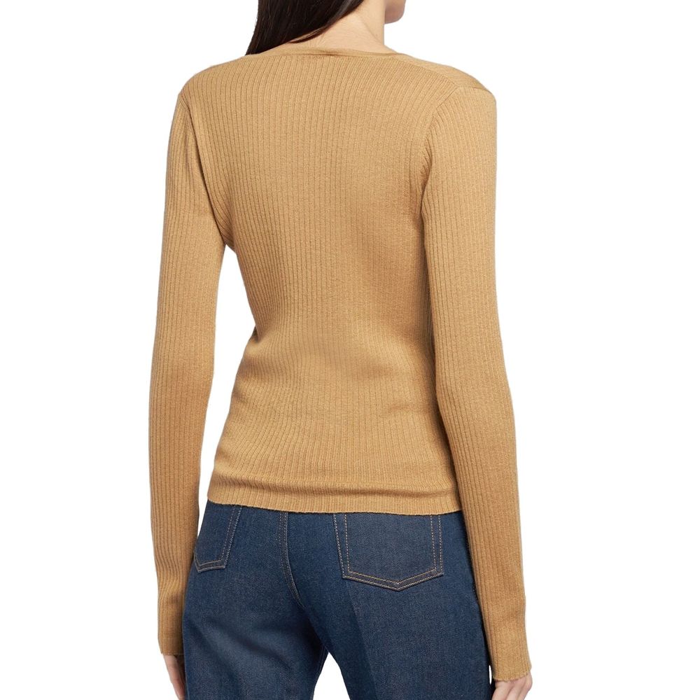 Brown Cashmere Sweatshirt