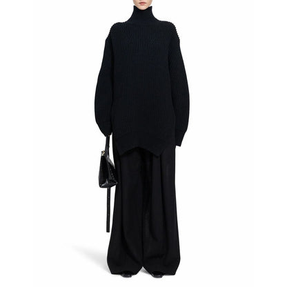 Black Wool Turtleneck