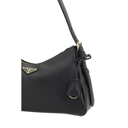 Black Calf Leather Bos Taurus Shoulder Bag
