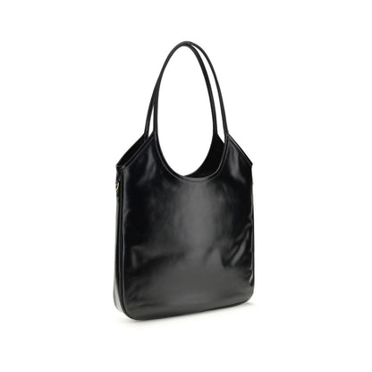 Black Calf Leather Bos Taurus Shoulder Bag