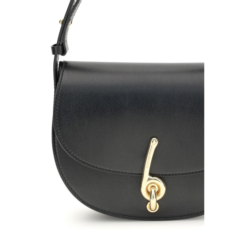 Black Calf Leather Bos Taurus Shoulder Bag