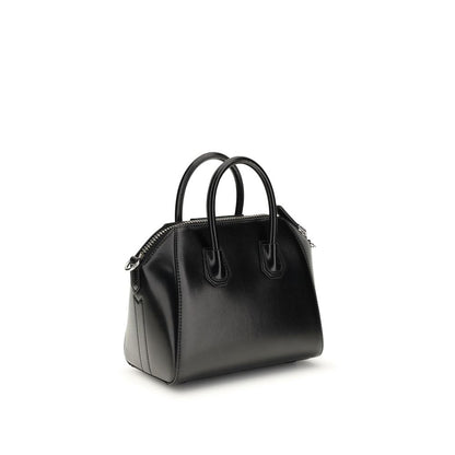 Black Calf Leather Bos Taurus Handbag