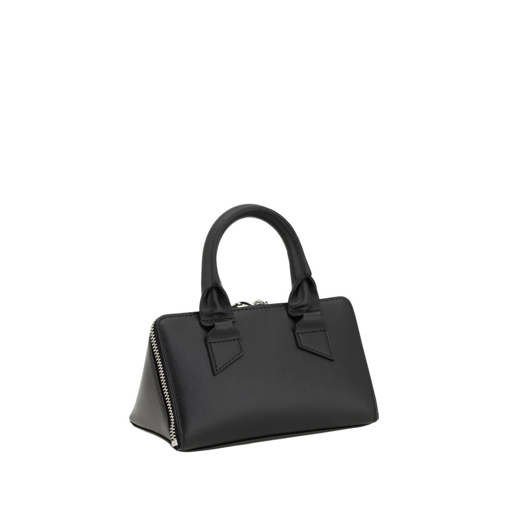 Black Calf Leather Bos Taurus Shoulder Bag