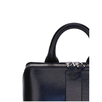 Black Calf Leather Bos Taurus Shoulder Bag