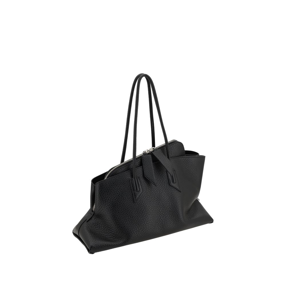 Black Calf Leather Bos Taurus Shoulder Bag