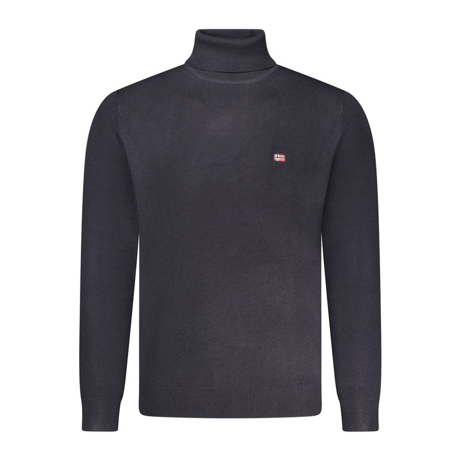 Blue Polyester Sweater