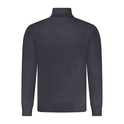 Blue Polyester Sweater