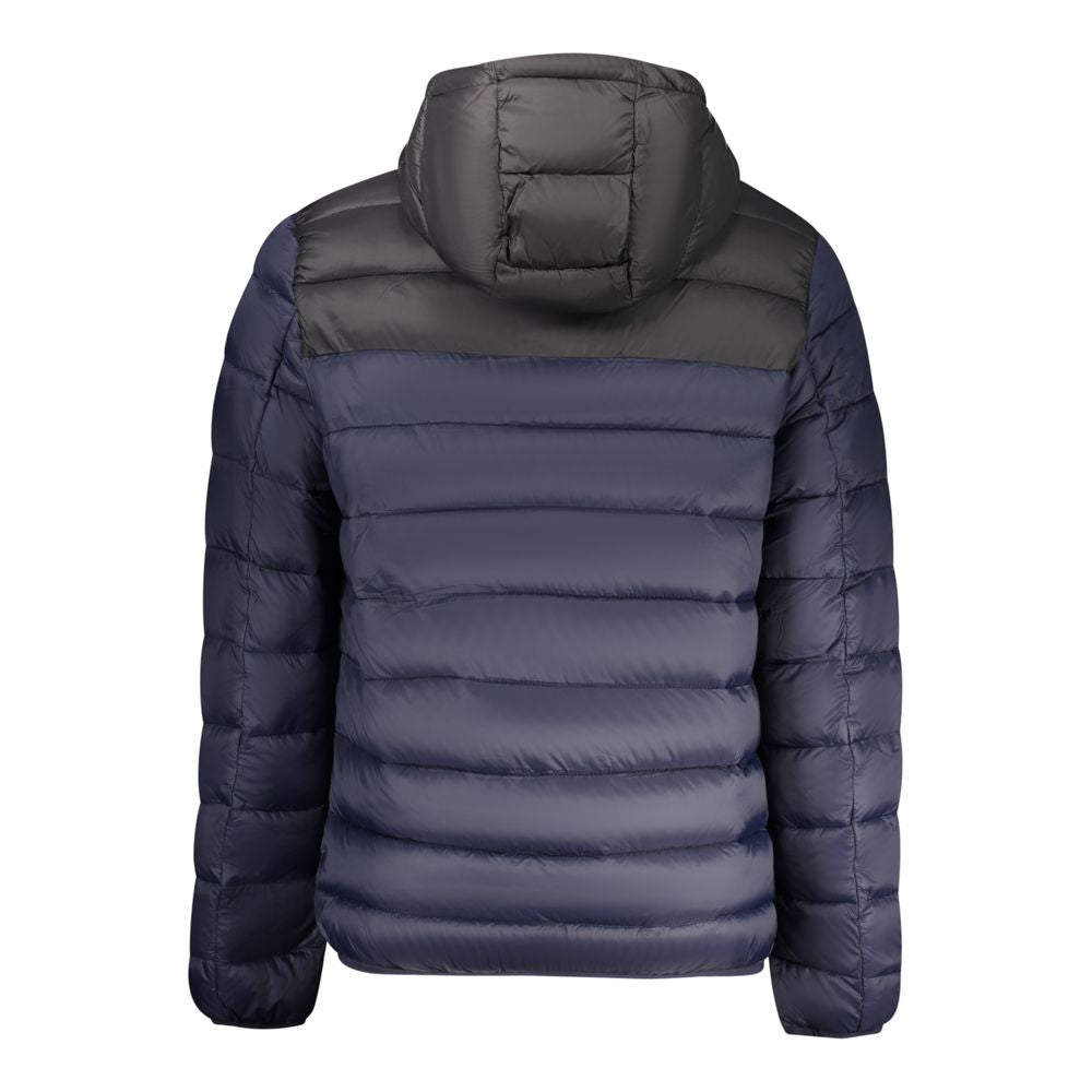 Blue Polyamide Jackets & Coat