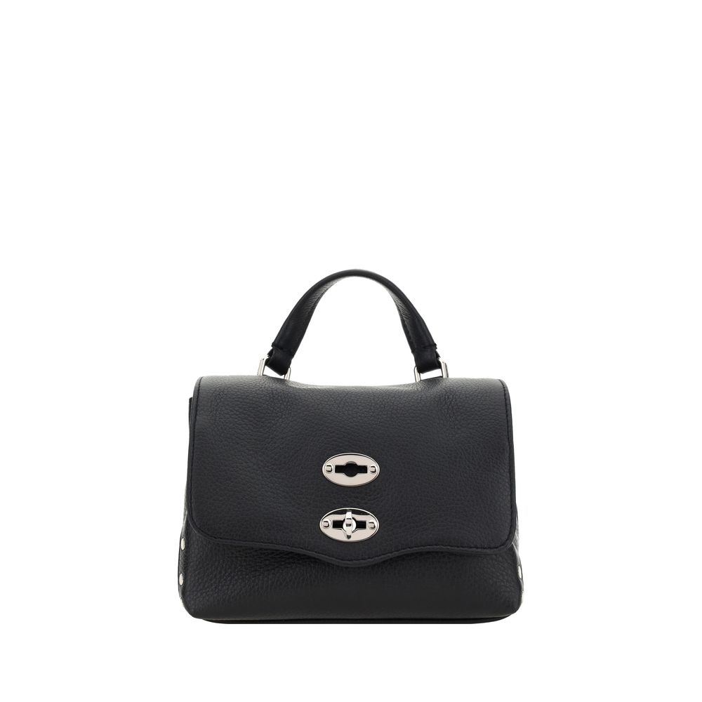 Black Calf Leather Bos Taurus Shoulder Bag