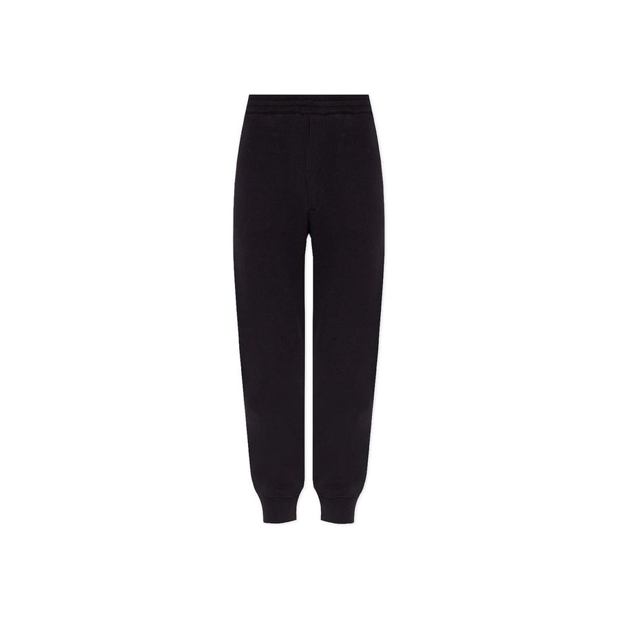Black Cotton Joggers (Workout Pants)