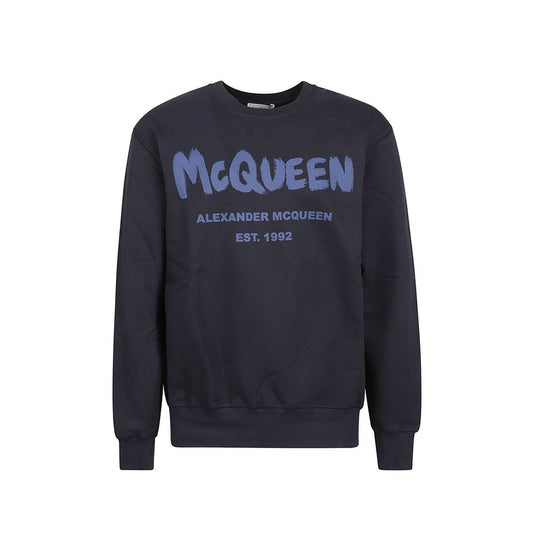 Blue Cotton Sweatshirt
