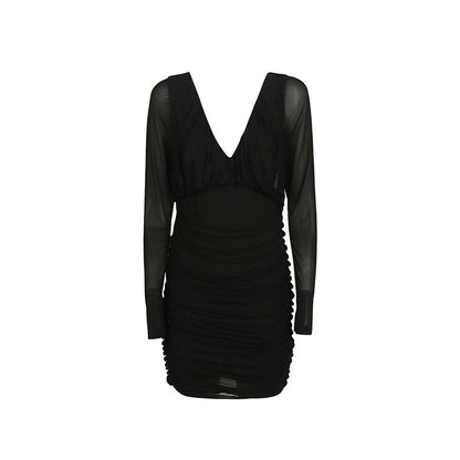 Black Viscose Cocktail Dress