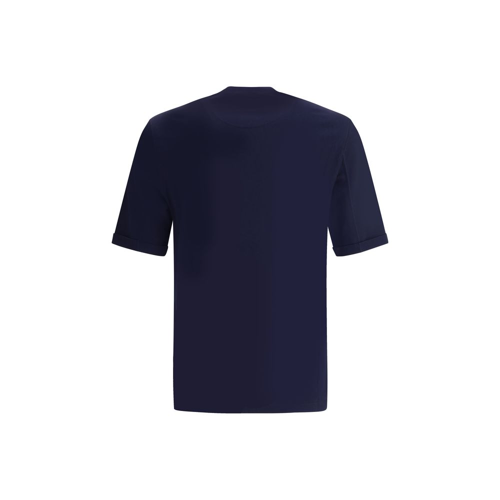 Blue Cotton T-Shirt