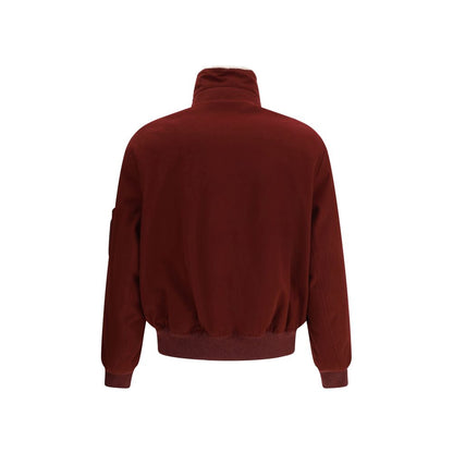 Bordeaux Wool Bomber