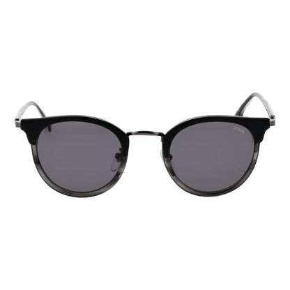 Black Stainless Steel Sunglasses