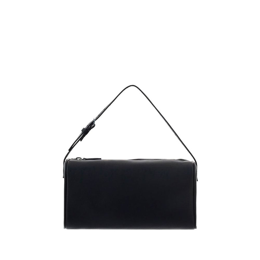 Black Calf Leather Bos Taurus Shoulder Bag