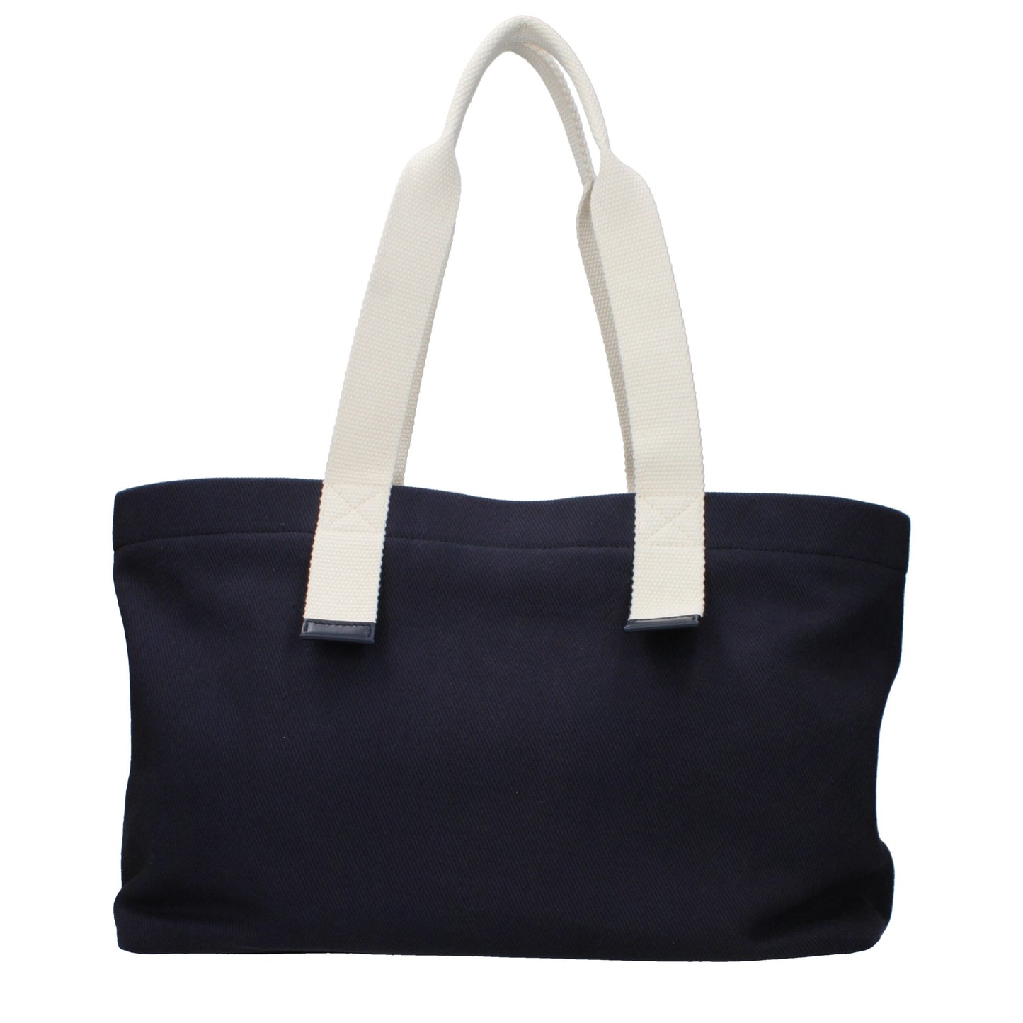 Blue Fabric Shoulder Bag