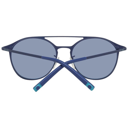 Blue Metal Sunglasses