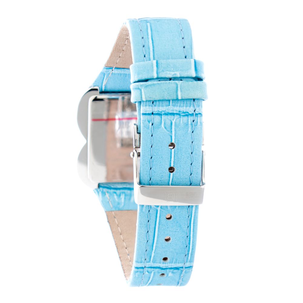 Blue Leather Dress Watch