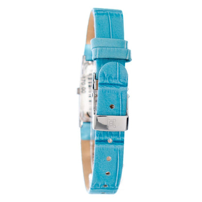 Blue Leather Dress Watch