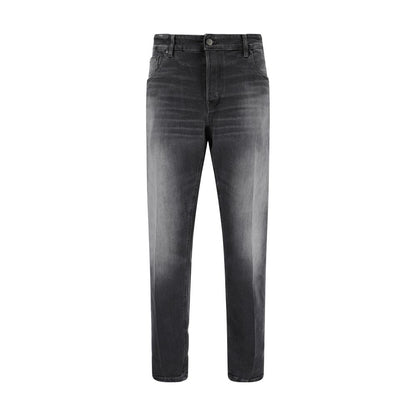 Black Cotton Jeans Denim