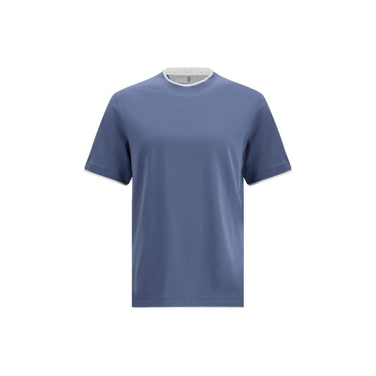 Blue Cotton T-Shirt