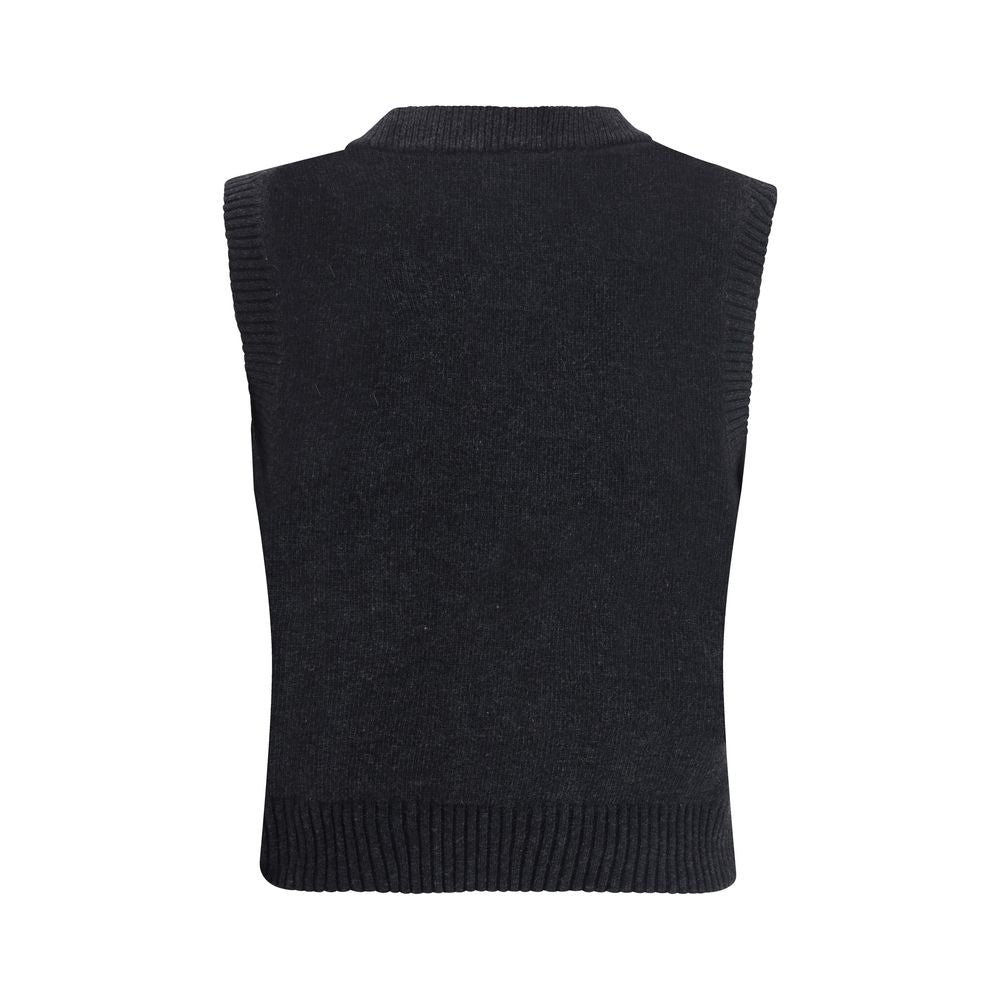 Black Wool Sweatshirt