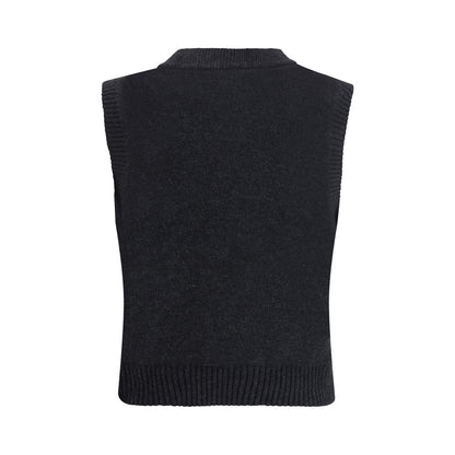 Black Wool Sweatshirt