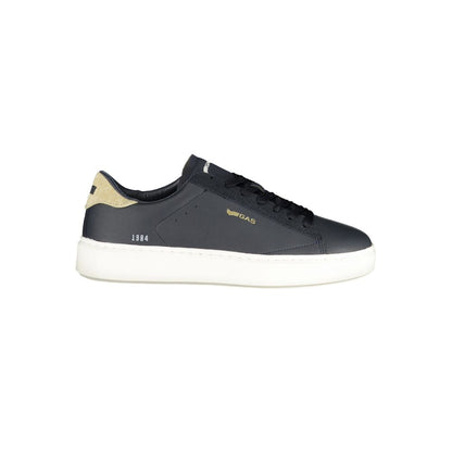 Blu Polyurethane Men Sneaker