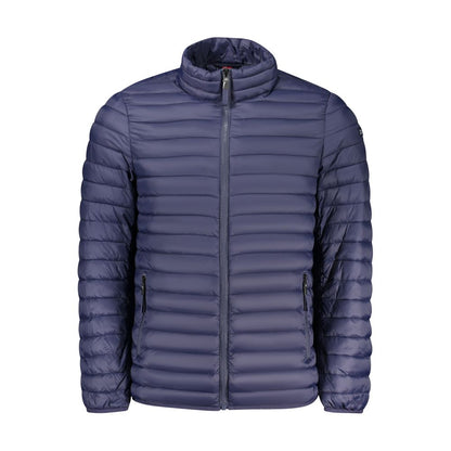 Blu Poliammide Men's Jacket