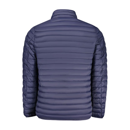 Blu Poliammide Men's Jacket